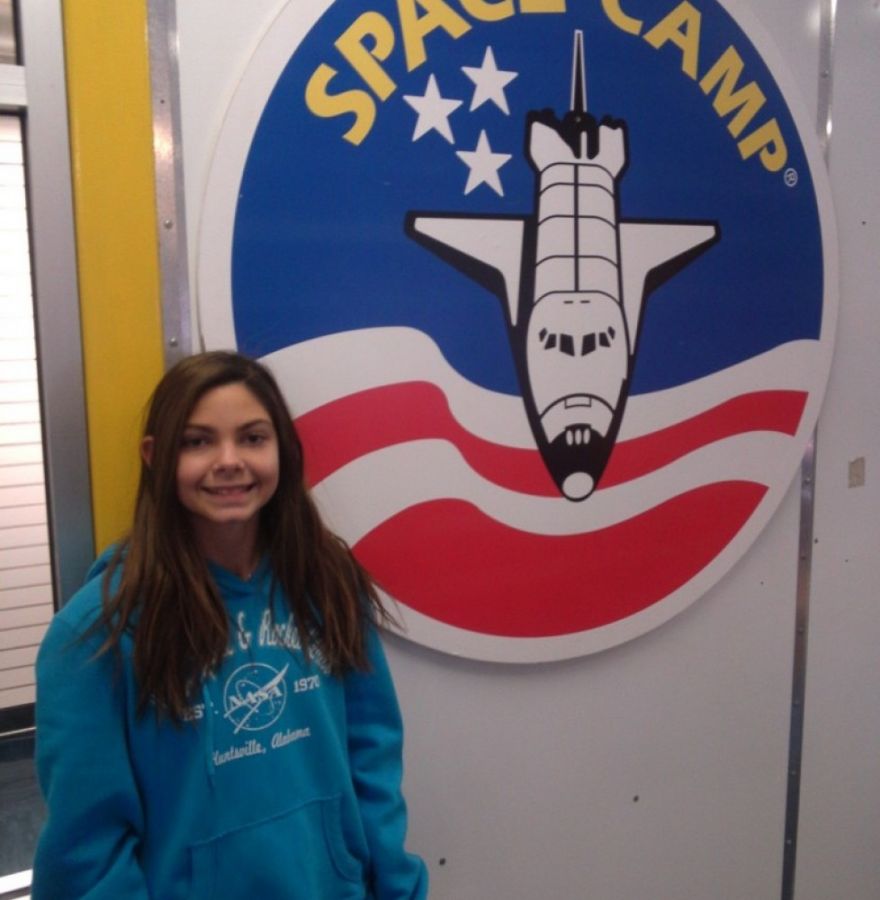 Alyssa Carson at Space Camp