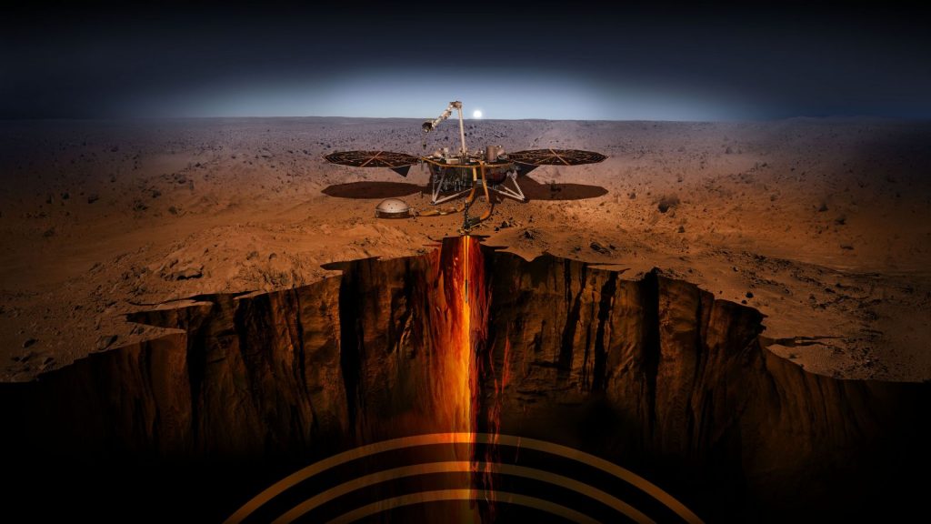 Mars InSight-Artists Impression