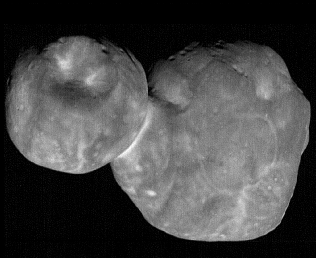 High resolution image of Ultima Thule - Feb 20 - NASA