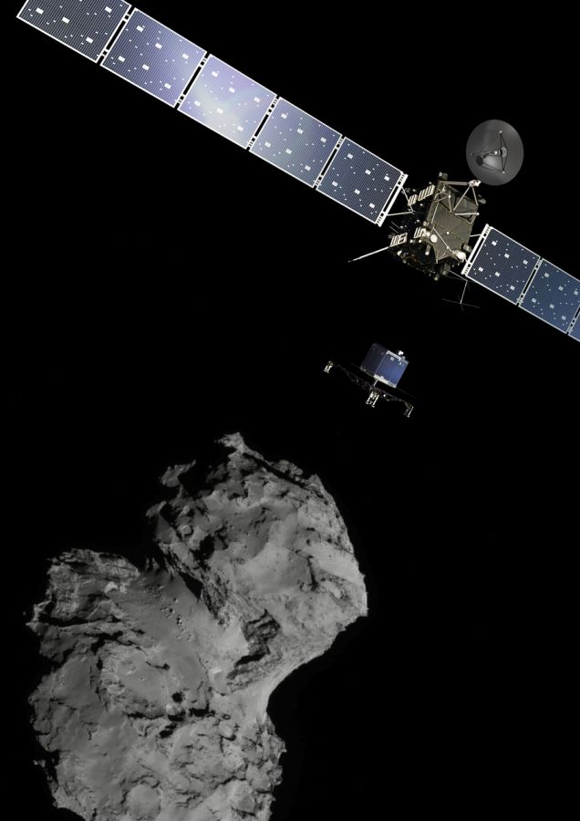 Rosetta lands on Comet 67P - ESA