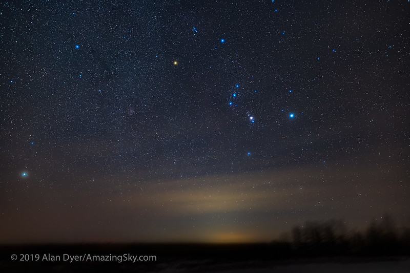 Orion rising - Alberta - Alan Dyer 