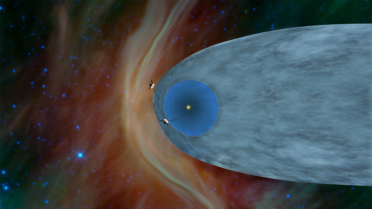 Voyager 1 entering interstellar space - NASA